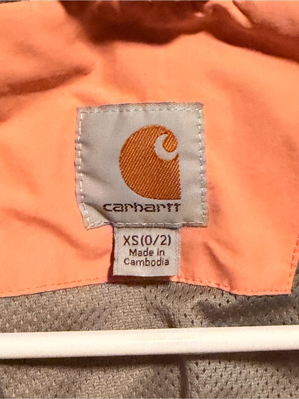 Carhartt Rockford Rain Coat for Women [Pink XS] - Picture 6 of 7